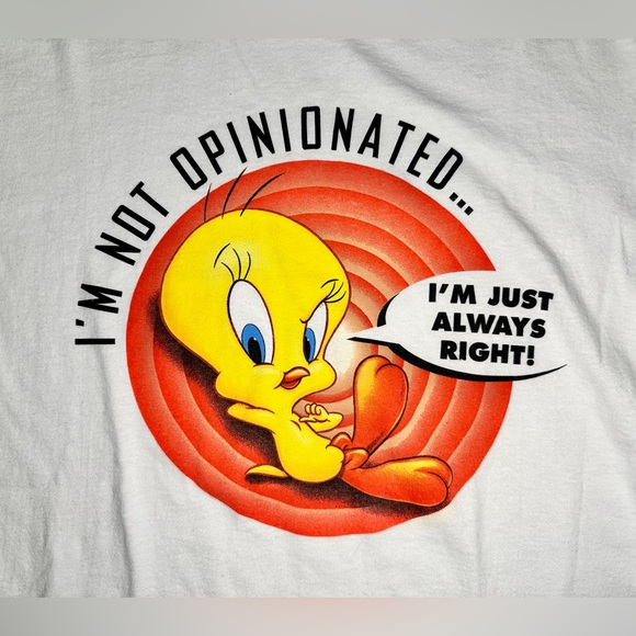 Warner Brothers Tweety Bird Looney Tunes t-shirt - Picture 2 of 5
